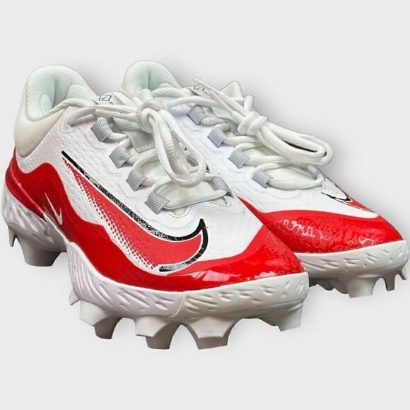 Nike Alpha Huarache Elite 4 MCS Baseball Cleats FD6255-102 Mens size 12.5 New